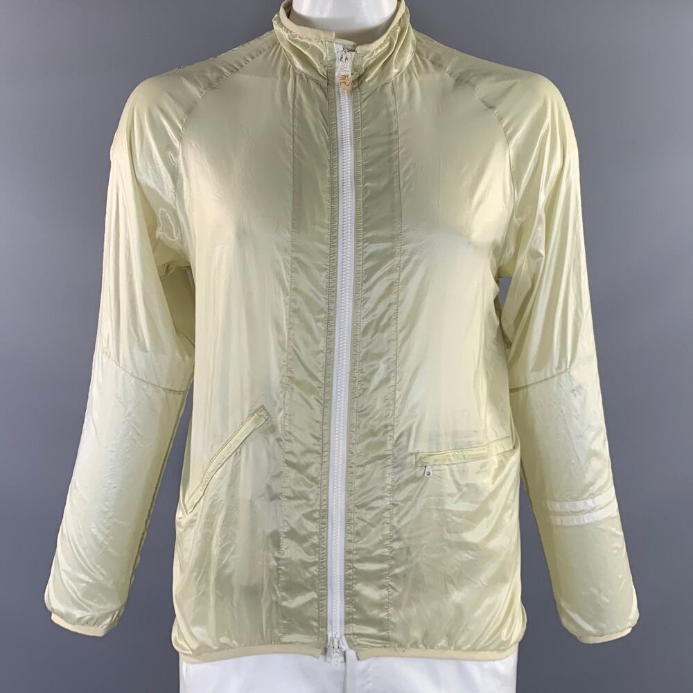 VISVIM SS2010 Size L Cream Starfruit Nylon Zip Up Jacket